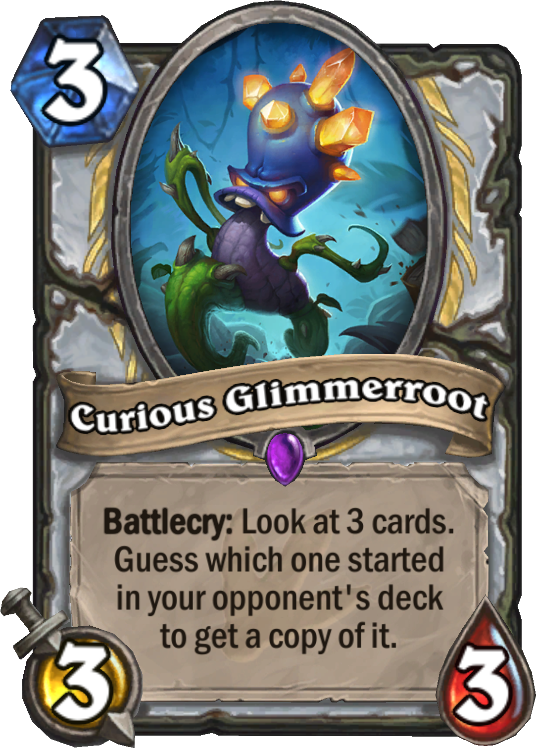 Firebat On Twitter - Curious Glimmerroot (1200x1200), Png Download