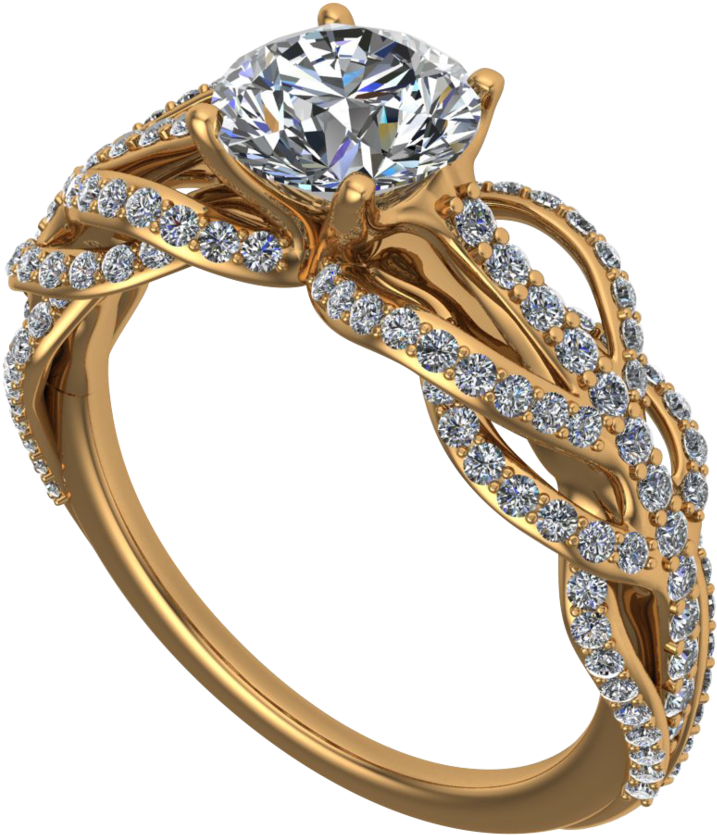 Bio R 2 1002 Wd - Takayas Custom Jewelry (1000x1000), Png Download