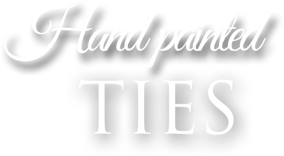 Hand Painted Ties Cravatte Milano Como Lecco Monza - Calligraphy (605x344), Png Download