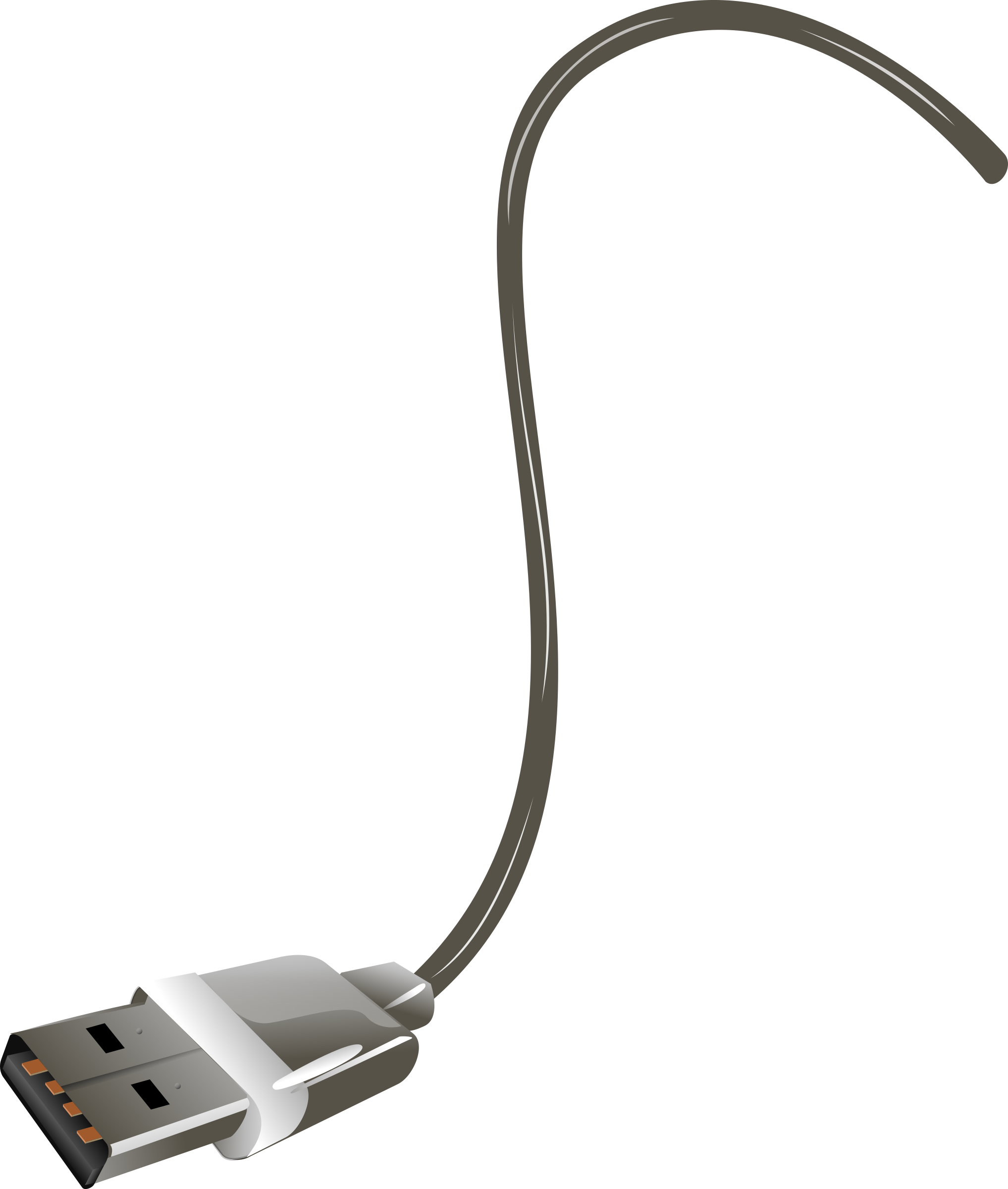 Remix Big Image Png - Usb Plug (2035x2400), Png Download