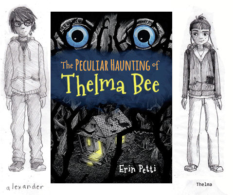Erin Petti's The Peculiar Haunting Of Thelma Bee - Peculiar Haunting Of Thelma Bee (550x420), Png Download