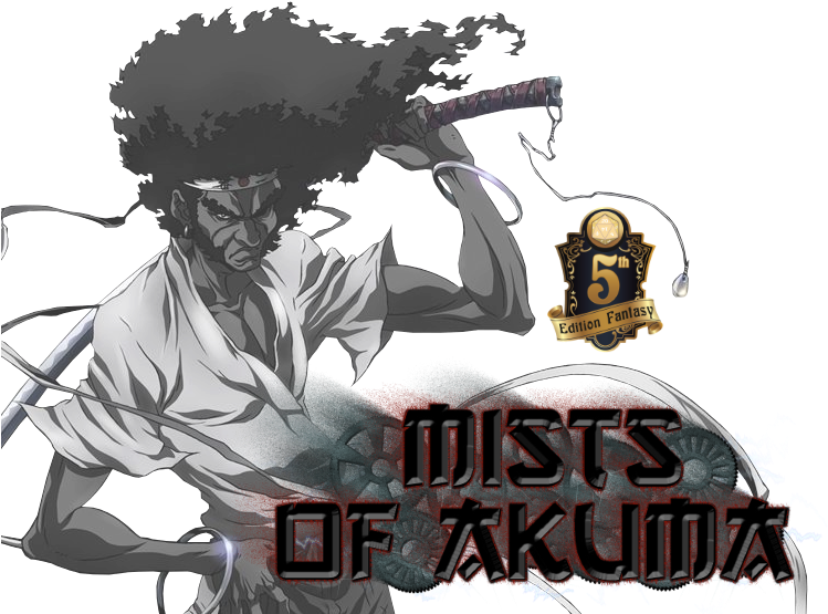 Hyper Score Marvel And Street Fighter D&d 5e Post Weekly, - Samurai Jack And Afro Samurai (750x600), Png Download