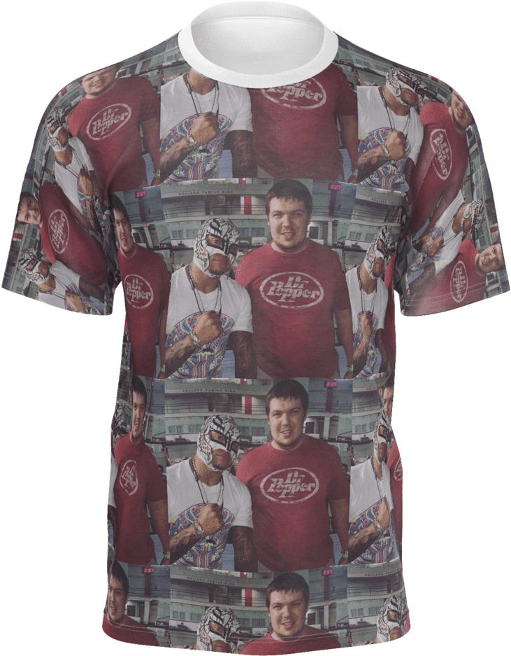 James And Rey Mysterio Shirt - Active Shirt (1024x1024), Png Download