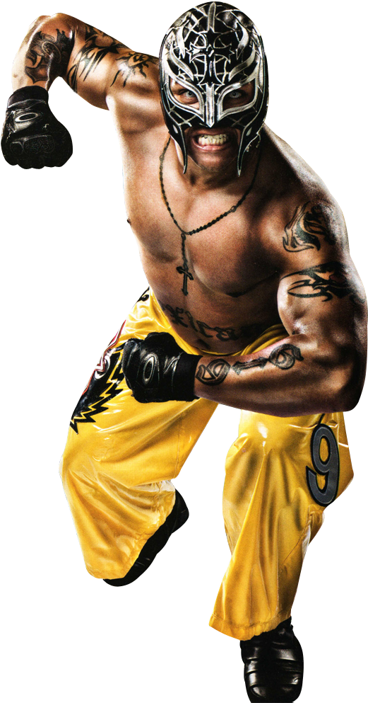 John Cena And Jeff Hardy And Rey Mysterio Download - Rey Mysterio (400x707), Png Download