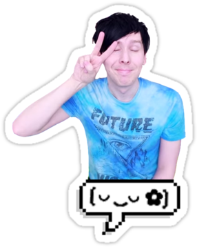 Phil Lester By Kjellbergs - T-shirt (375x360), Png Download