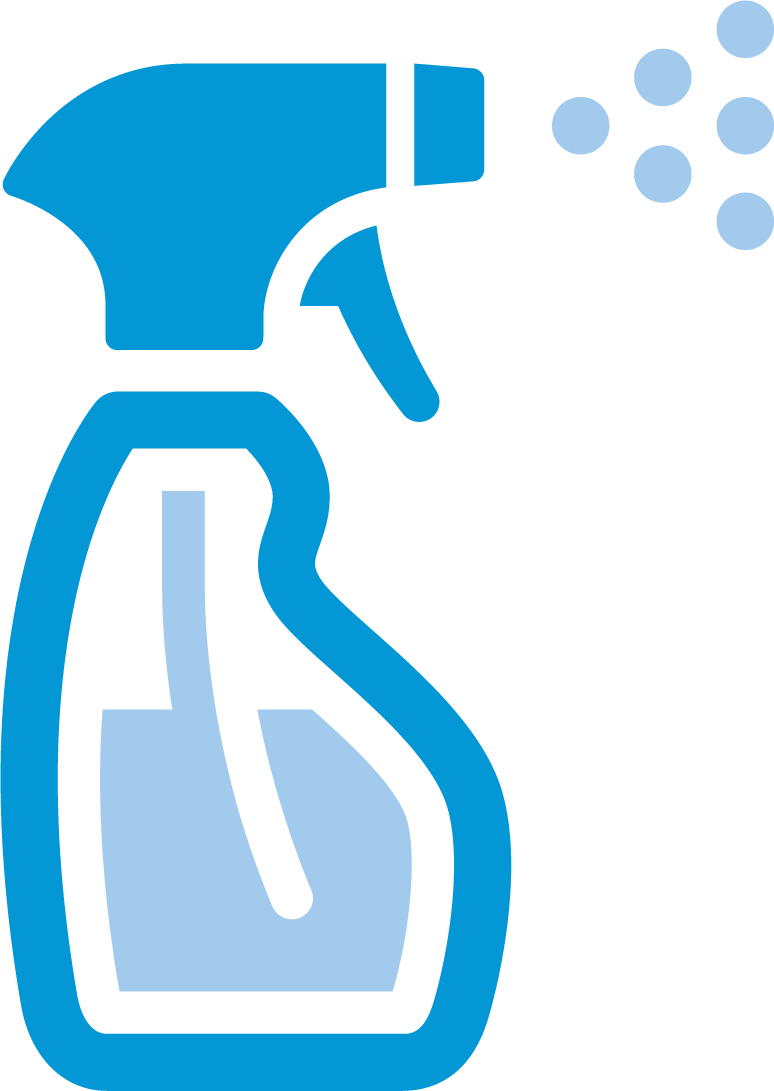 Kansas City Cleaning Service Spray Bottle - Cleaning Spray Bottle Clipart Png (774x1091), Png Download