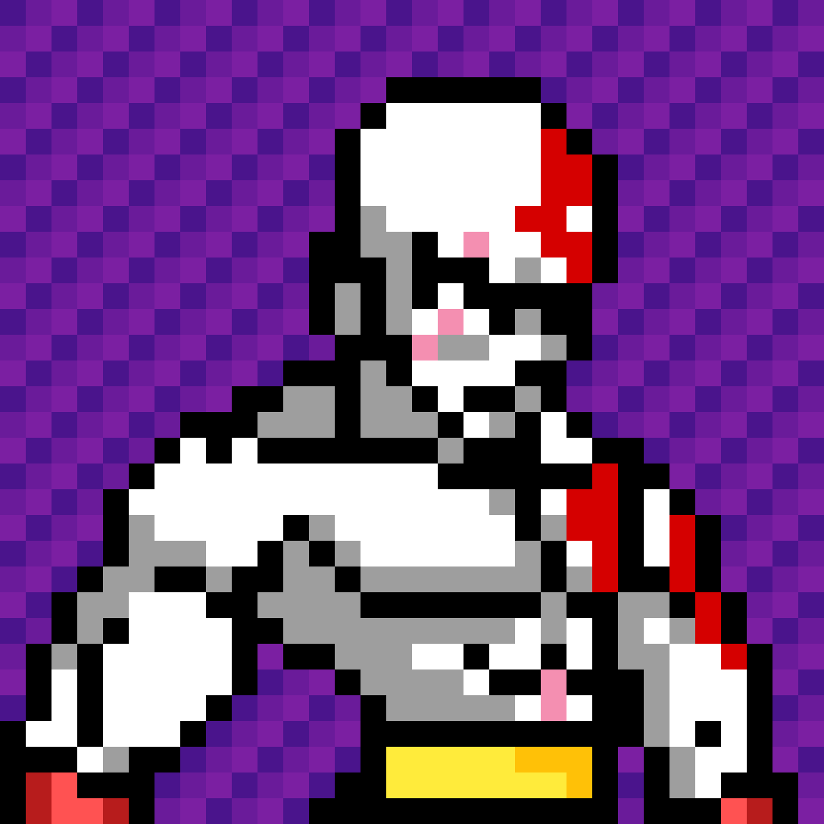 Kratos, God Of War - Cuadriculas De Kratos (1184x1184), Png Download