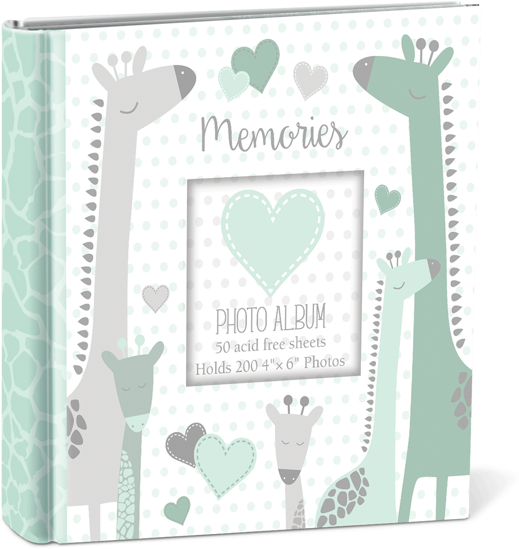 Baby Giraffe Boxed Photo Album - Lady Jane: Photo Album - Memories (1200x1200), Png Download