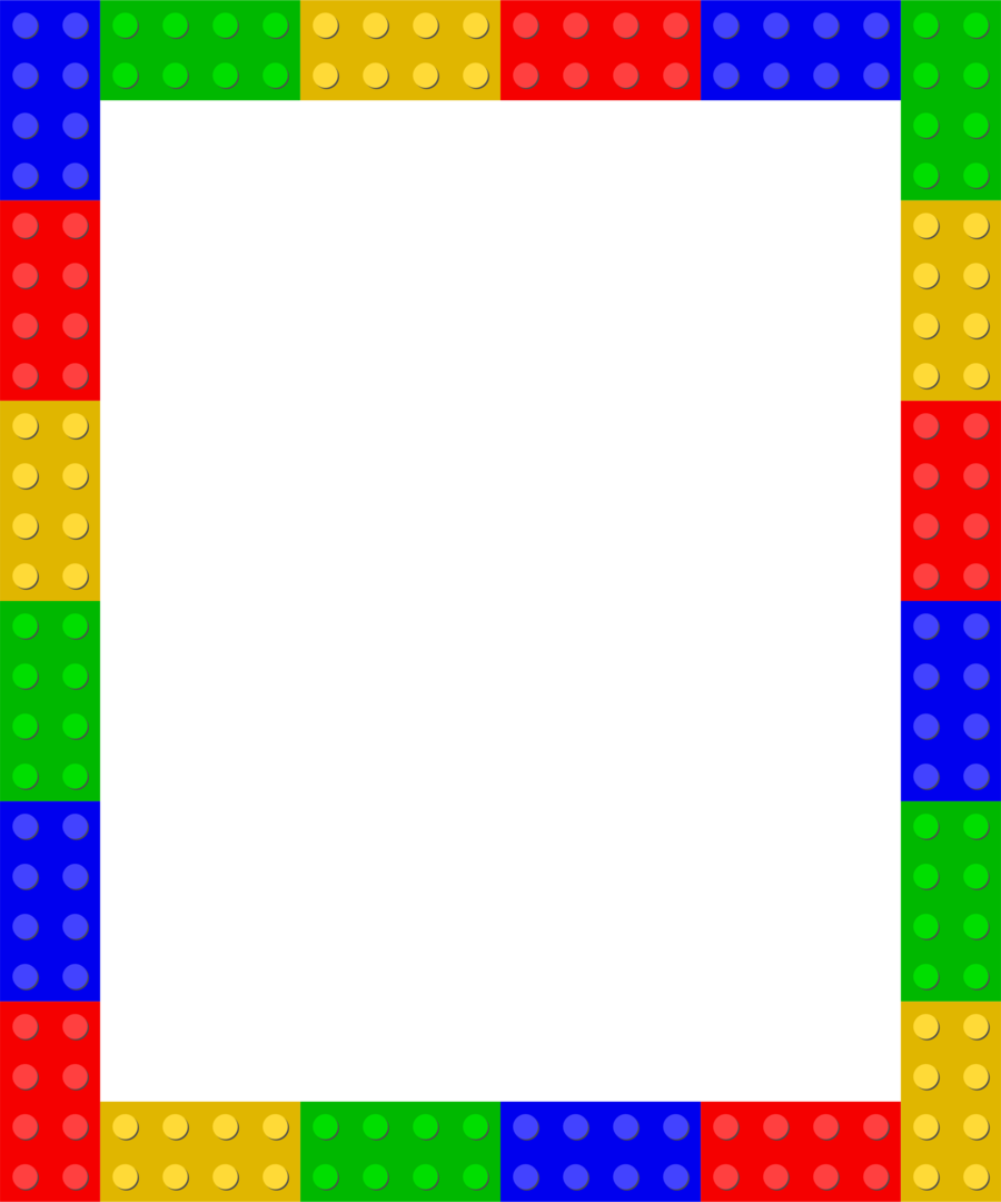 Lego Frame Png Clipart Lego Borders And Frames Clip - Lego Clipart (900x1080), Png Download