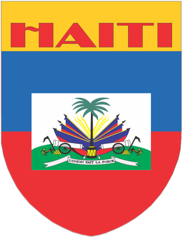 Flags Shield Style - Haiti Flag Photo License Plate Free Personalization (480x480), Png Download
