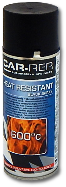 Image Of Car Rep Heat Resistant Spray Can In Black - Universal-füllspachtel 1 Kg (665x670), Png Download