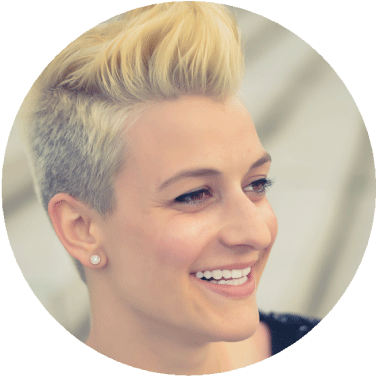 Emilie-aries Headshot Square - Plate (382x382), Png Download