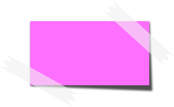 Notes Sticky For The Clipart - Post It Pink Clipart (600x368), Png Download