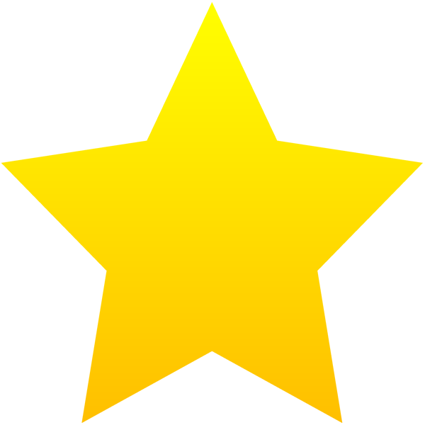 Star Shape - Star With Black Background (600x600), Png Download