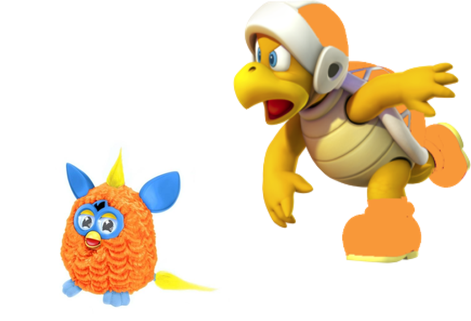 Furby Bro - Hammer Bro (960x720), Png Download