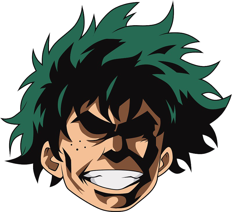 Deku Discord Emoji - My Hero Academia Discord Emoji (800x733), Png Download