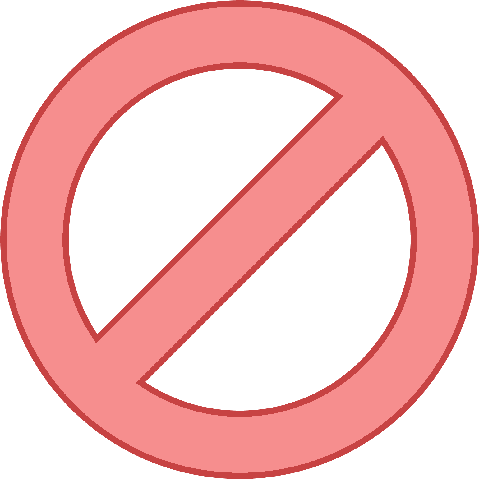 This Icon Is Of A Circle With A Slash Mark Running - Cold War Clipart (1600x1600), Png Download