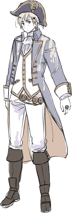 Pirates Hetalia Sweden (249x731), Png Download