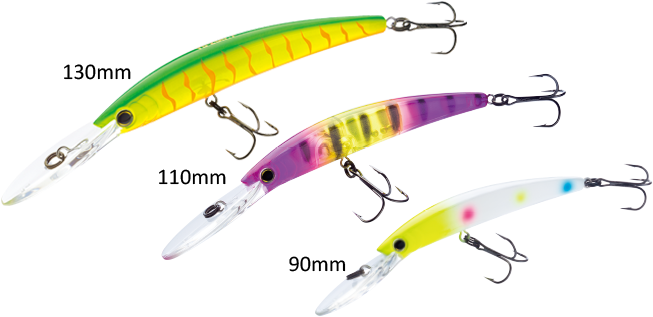 Crystal® Minnow Deep Diver Walleye - Poisson Nageur Crystal Minnow Deep Diver Walleye - (695x340), Png Download