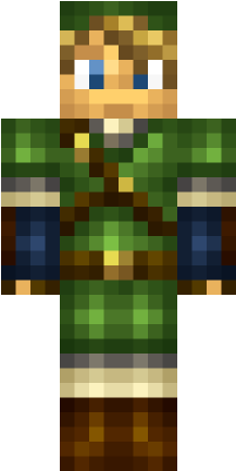 Alpha User - Link Zelda Minecraft Skin (432x432), Png Download