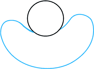 How To Draw Cheshire Cat - Circle (680x678), Png Download