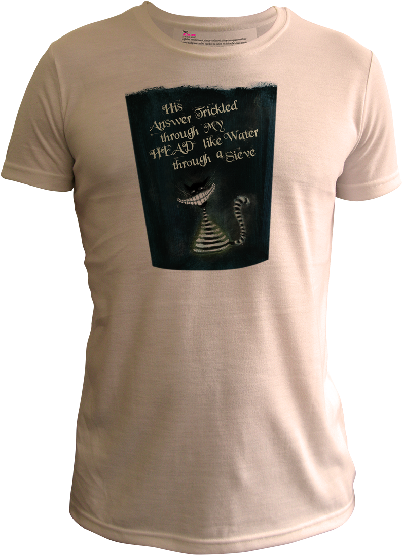 Alice Cheshire Cat To Men Peach - L Alpe D Huez T Shirt (800x1101), Png Download