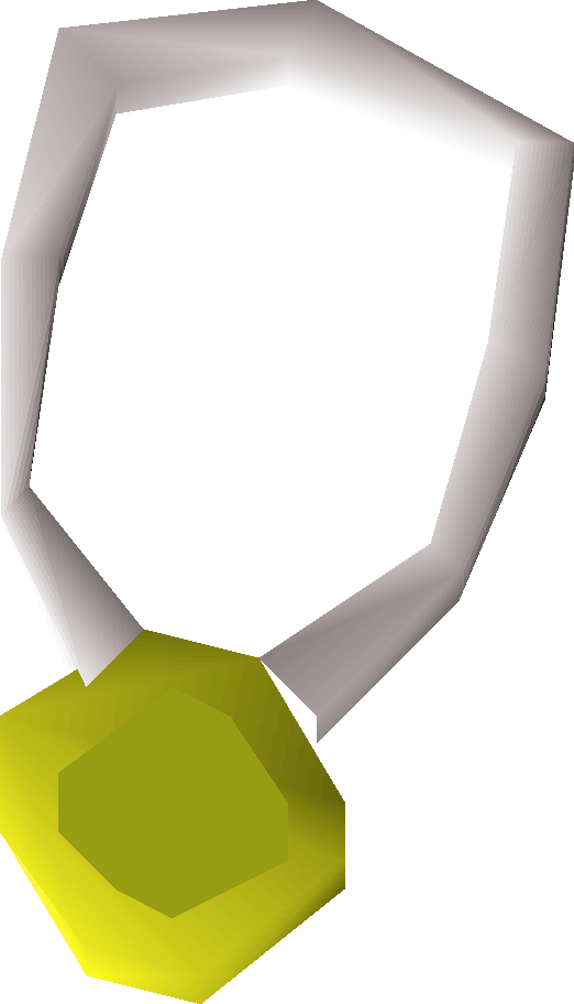 Gold Amulet Detail - Runescape Magic Amulet (522x912), Png Download