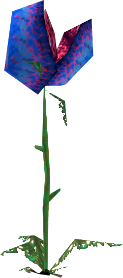 Withered Deku Baba Mm - Deku Baba Ocarina Of Time (250x562), Png Download
