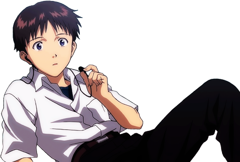 #yes This Is Pleasing To My Eyes # W #mine And Kaworu's - Shinji Ikari Happy Birthday (500x332), Png Download