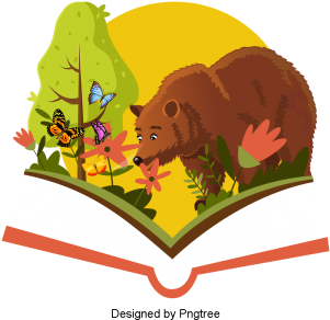 Beautiful Cool Cartoon Cute Hand Painted Creative Book - Цветы И Книги Вектор (360x360), Png Download