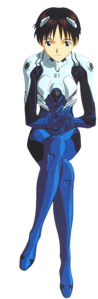Shinji Ikari - Shinji Ikari Plugsuit (358x1000), Png Download