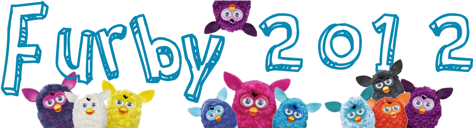 Hasbro Furby Interactive Soft Toy Purple (1070x250), Png Download