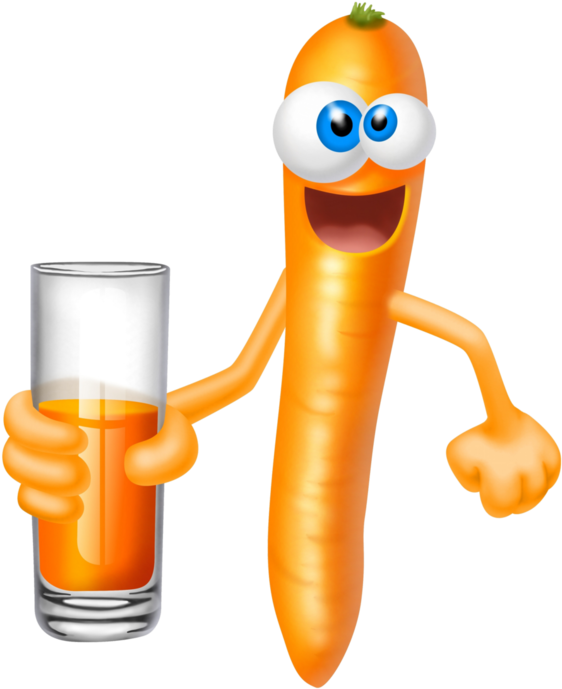 Svg Transparent Carrots Juice Pic Pinterest - Fruits Et Légumes Rigolos (568x699), Png Download