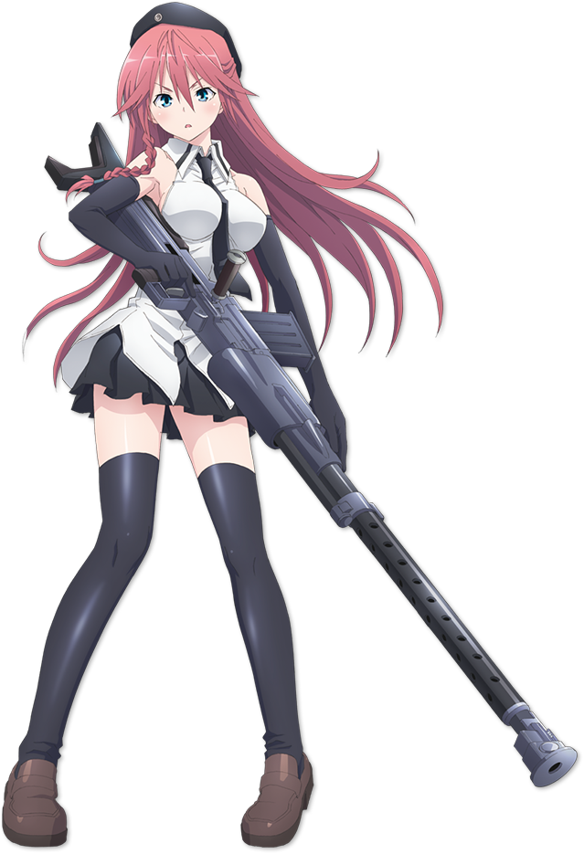 Lilith Asami - Anime Trinity Seven Lilith (639x935), Png Download