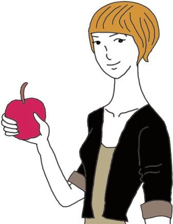 Apple Tea Leaf - Fruit (450x450), Png Download