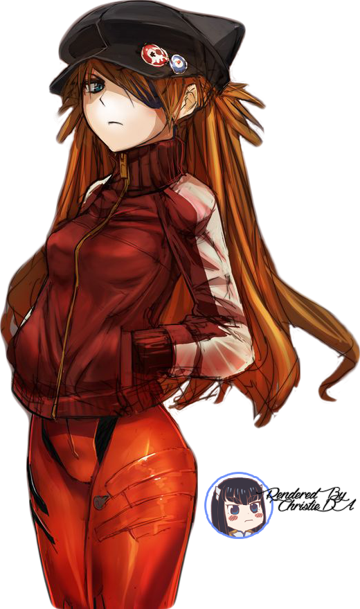 Clip Art Freeuse Download Asuka Transparent Evangelion - Asuka Langley Soryu Render (520x879), Png Download