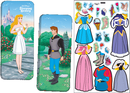 Magnetic Fun® Mini Tin - Disney Princesses Magnet Dress (451x325), Png Download