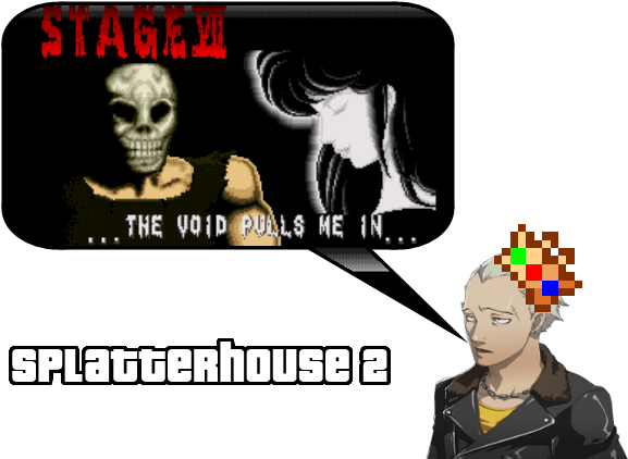 No Caption Provided - Splatterhouse (600x441), Png Download