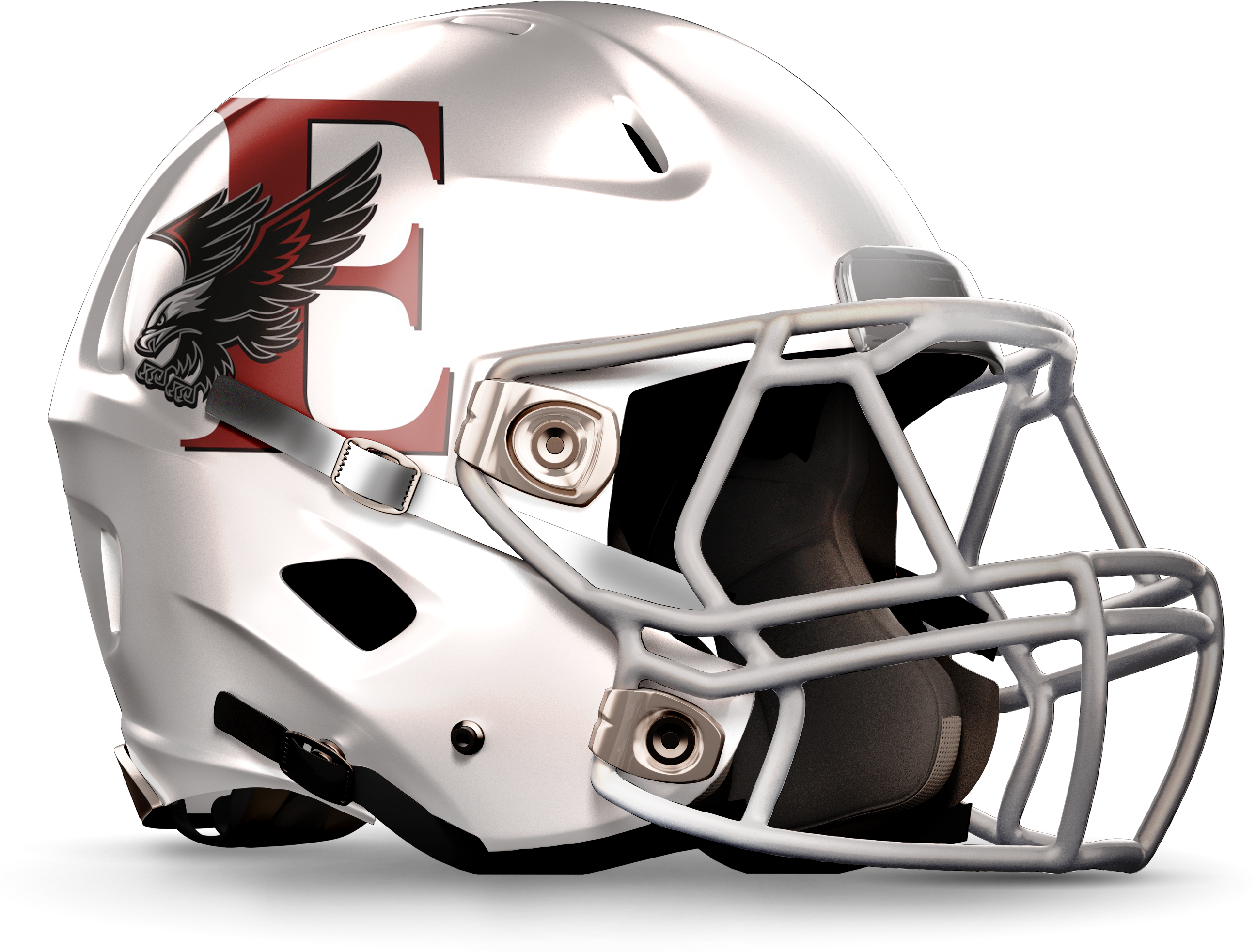 Eagles Football Helmet Png - Notre Dame Helmet 2017 (2644x2117), Png Download