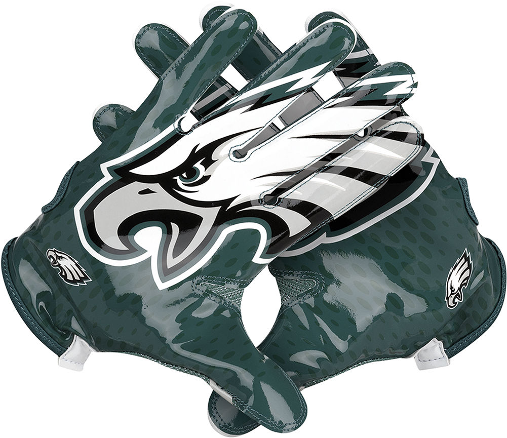 Sport The Eagles Look When You Step On The Field - Cleveland Browns Nike Vapor Gloves, Men's (1000x1000), Png Download