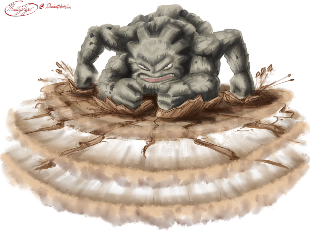 Pokemon Earthquake (1032x774), Png Download