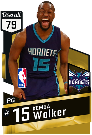 League - Kemba Walker Nba 2k17 (325x475), Png Download