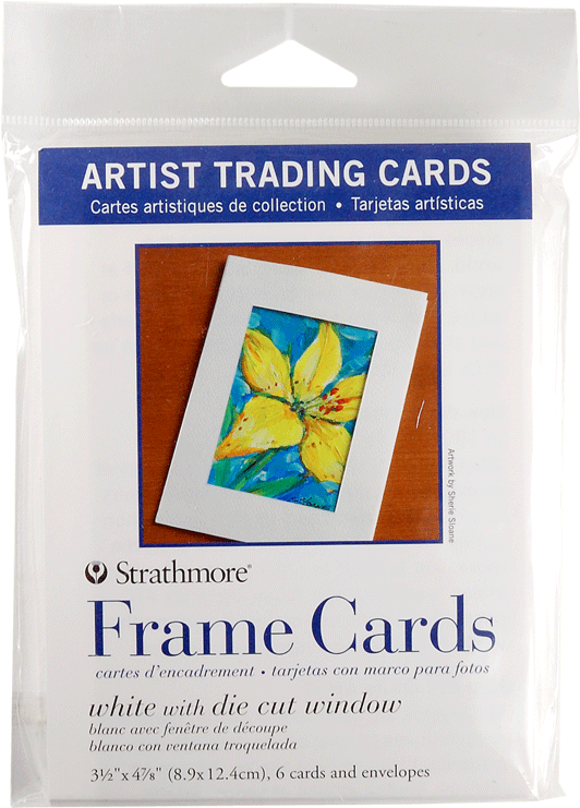View Larger Image - Strathmore Artist Trading Card Frame Cards (582x800), Png Download