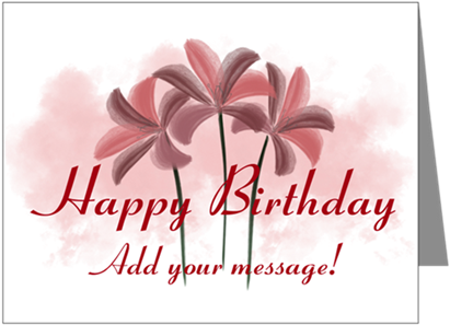 Bright Happy Birthday Note Cards On Cafepress - Pink And Black Birthday Diva Throw Blanket (460x460), Png Download