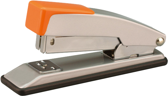 Embrossed Silverly Stapler - Paper Stapler Machine (647x372), Png Download