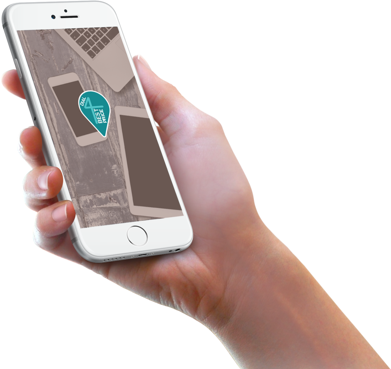 Download Mobile Cell Phone In Hand Png Transparent - Gps Tracker Tractive Gps 2 Pet Tracker Black (1337x1500), Png Download