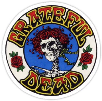 Grateful Dead Roses By Gotzeke - Grateful Dead Logo (375x360), Png Download