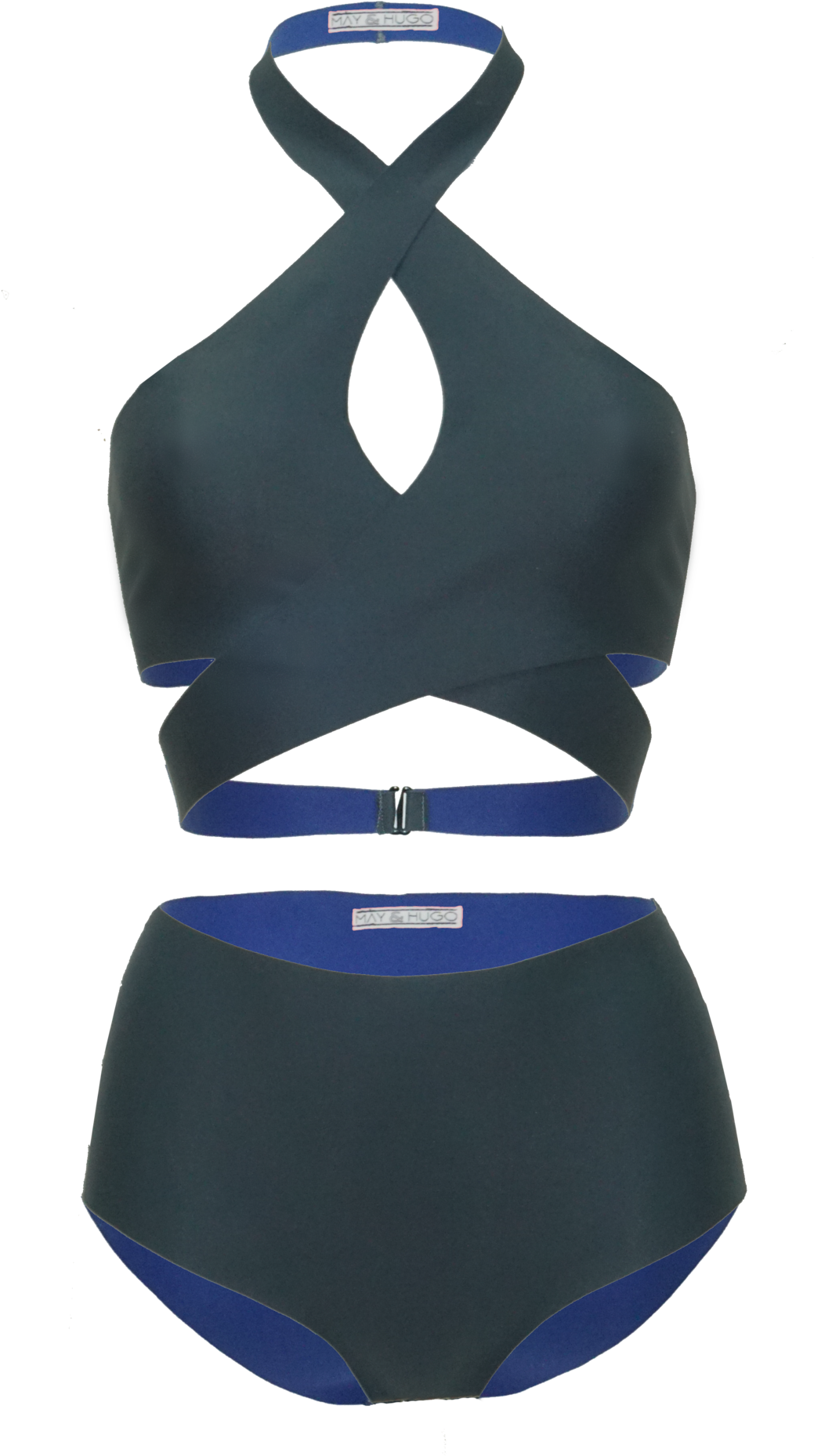 Silhouette Bikini Top - Bikini (1366x2048), Png Download