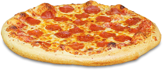 1 Large Pepperoni Pizza - California-style Pizza (600x269), Png Download
