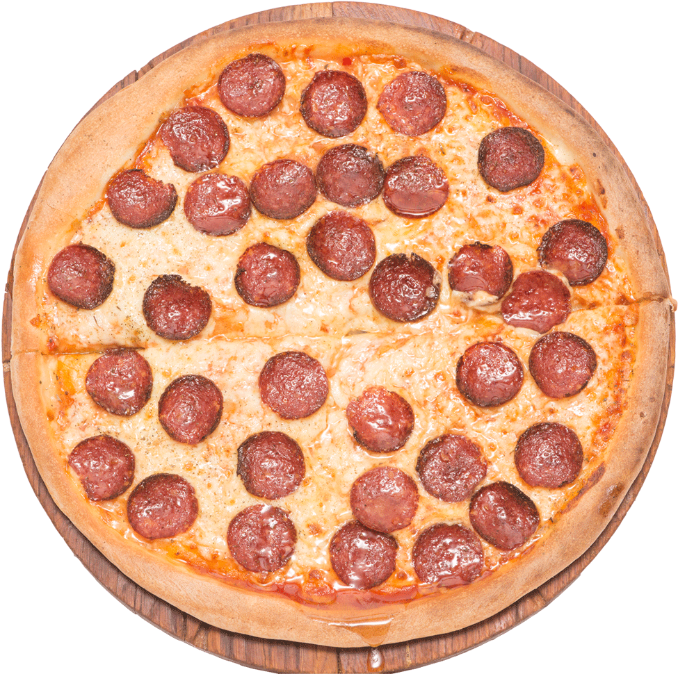 Pepperoni Pizza Png Image Library Download - Pizza (1024x1024), Png Download